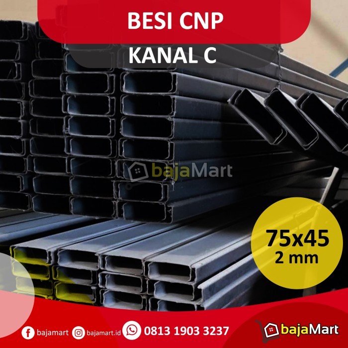 Besi Cnp Varian Ukuran 75 100 125 150 200 Tebal 2 3 Mm Best Seller