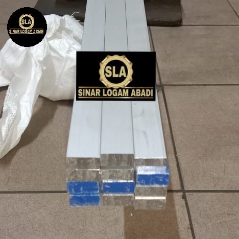 Plat Strip Aluminium 6063 Tebel 10Mm X 20Mm X 6000Mm High Quality