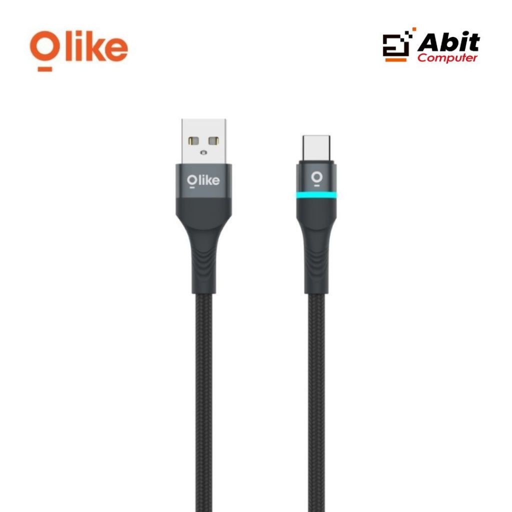 OLIKE COLORFUL BREATHING LED CABLE TYPE-C D101C