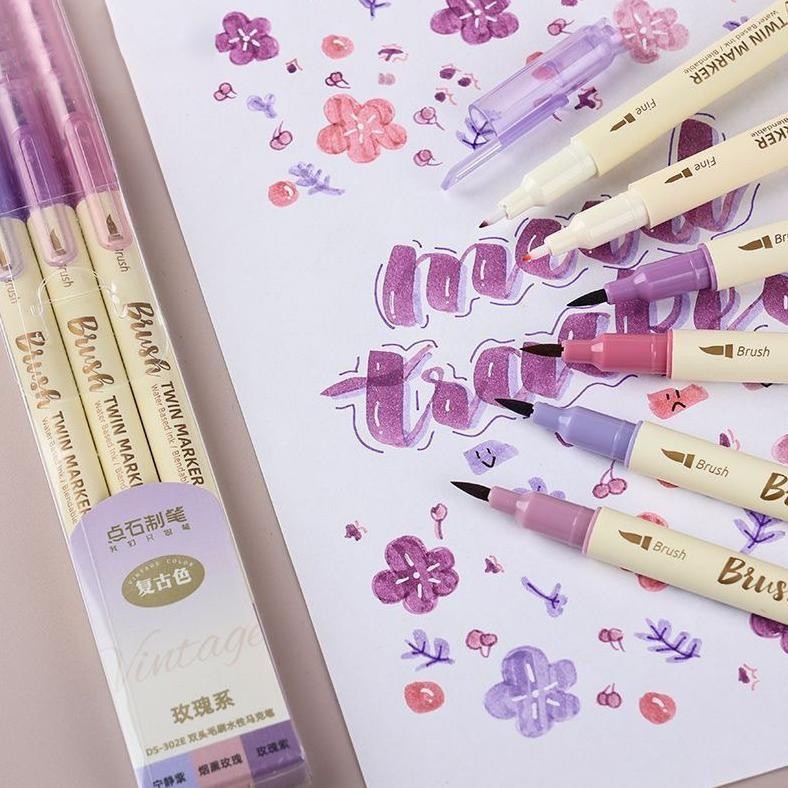 

Mega Sale Brush Pen Pastel Color Pena Warna Warni Aesthetic Brushpen Lucu Color Brush Pen Drawing Pen Brush Pen Set Spidol Brush Pen Kaligrafi Kuas Alat Tulis Sekolah Original