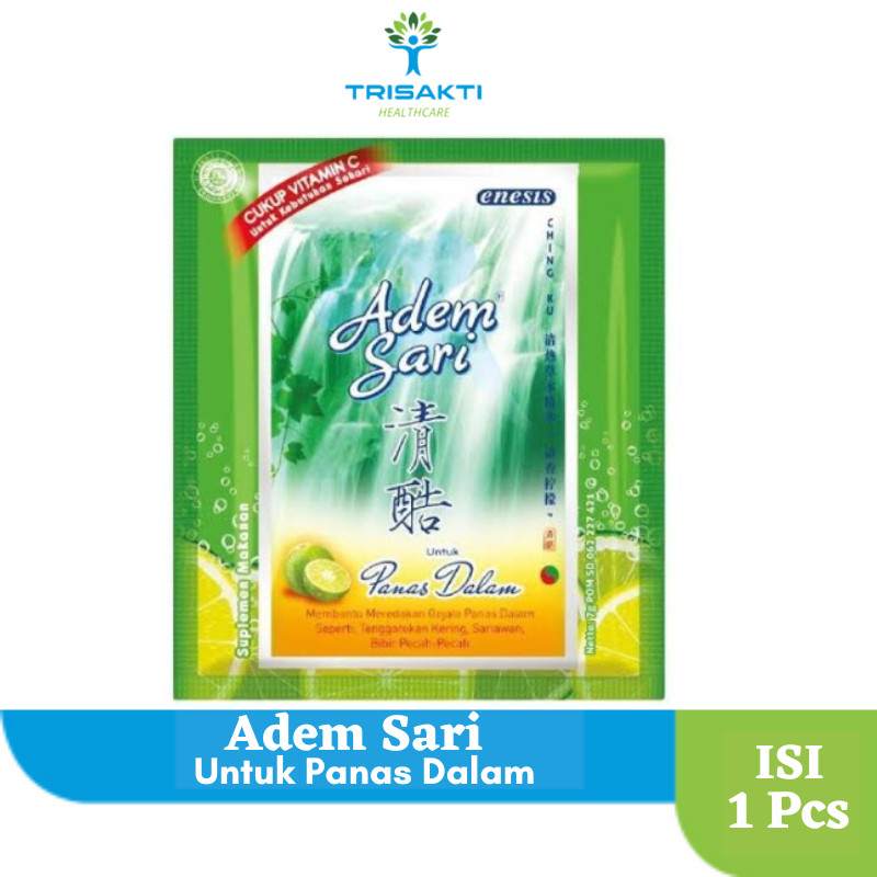 

PROMO ADEM SARI 1 SACHET 7 GR PELEGA PANAS DALAM TERMURAH