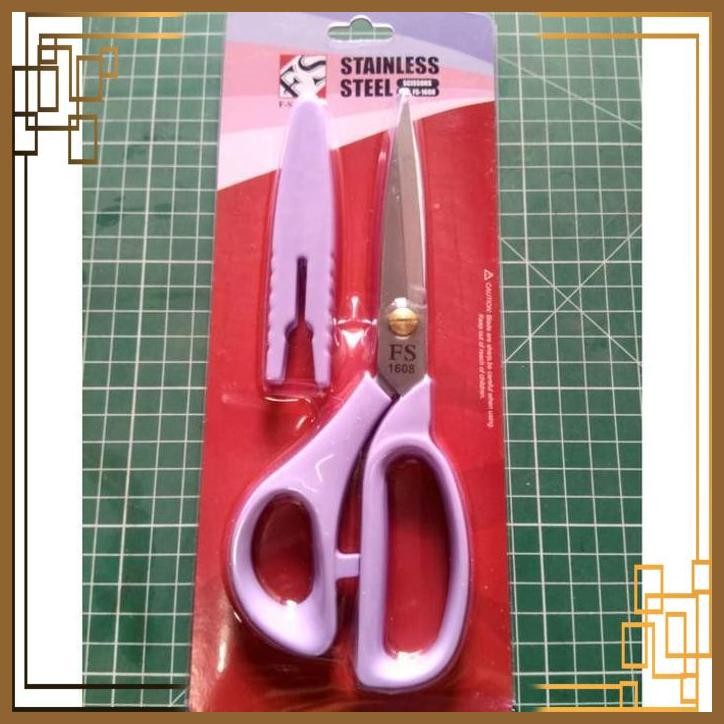 

[SGW] GUNTING KAIN - GUNTING KERTAS FS 1608 / FS-1608 STAINLESS STEEL