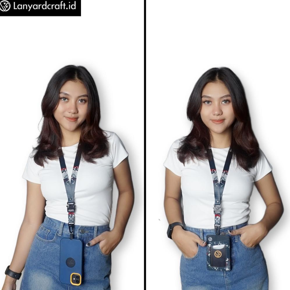 

yl-24 LC.ID Lanyard Craft Japan Art V2 Gantungan Tali Holder Card Printing - Japan Art Series Terlaris