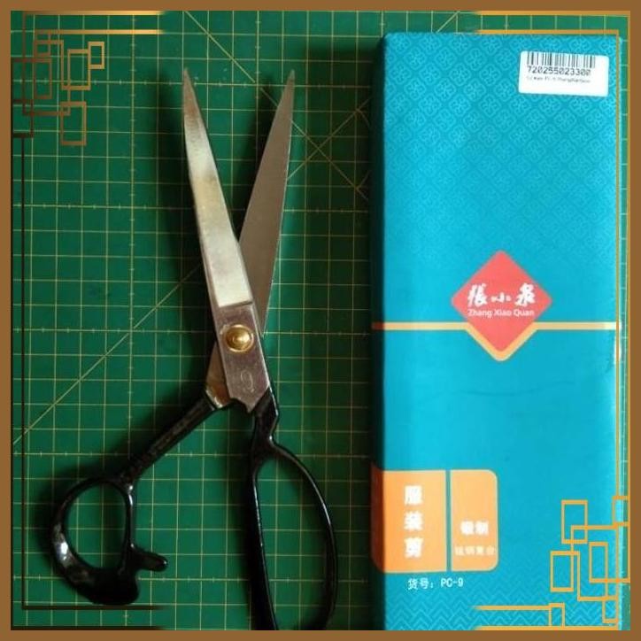 

[SGW] GUNTING POTONG BAHAN KAIN ZHANG XIAO QUAN 9 INCH/GUNTING FULL BESI