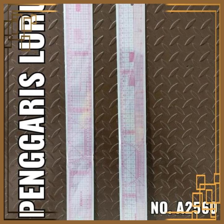 

[SGW] PENGGARIS JAHIT A2560 / QUILTING RULER / PENGGARIS JAHIT POLA KAIN