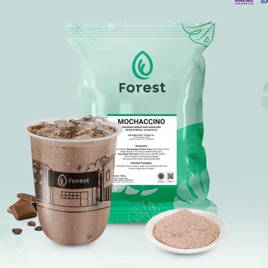 

Bubuk Numan Mochaccino Powder - Forest Bubble Drink