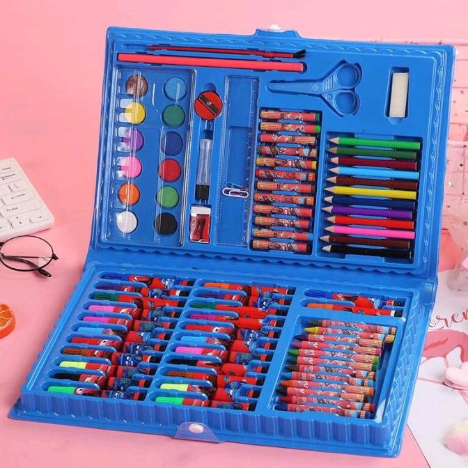

yt- Stationery Set Pencil Crayon Cat Air Perlengkapan Sekolah Menggambar Termurah