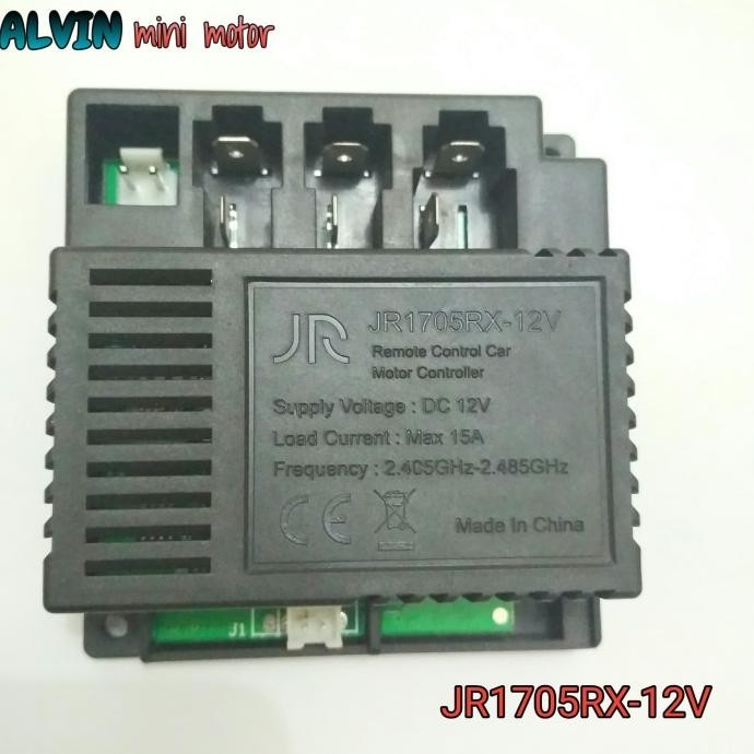 Receiver Mobilan Aki 12V Jr-Rx-12V 2Pin Sparepart Mobilan Aki Original