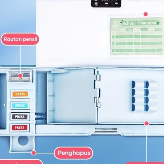 

Tempat Pensil Multifungsi Motif Unicorn Dinosaurus Astronot Untuk Anak