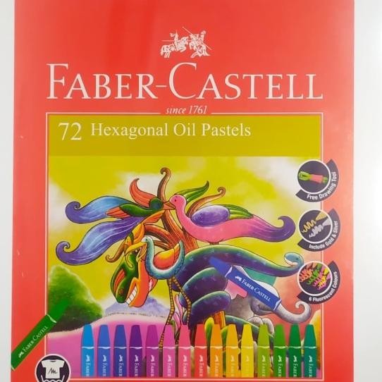 

Crayon Oil Pastel Faber Castell 72 Warna