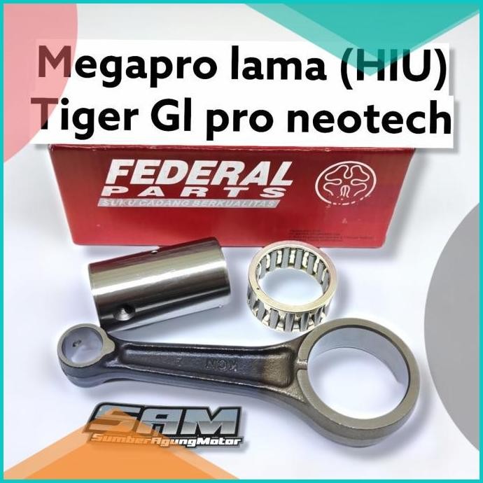 STANG PISTON SETANG SEHER TIGER MEGAPRO LAMA GL PRO NEOTECH FEDERAL 1