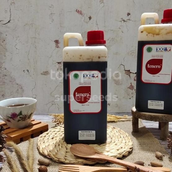 

Gula Semut Aren Cair - Palm Sugar - Kualitas - 1 L (1.3 Kg)