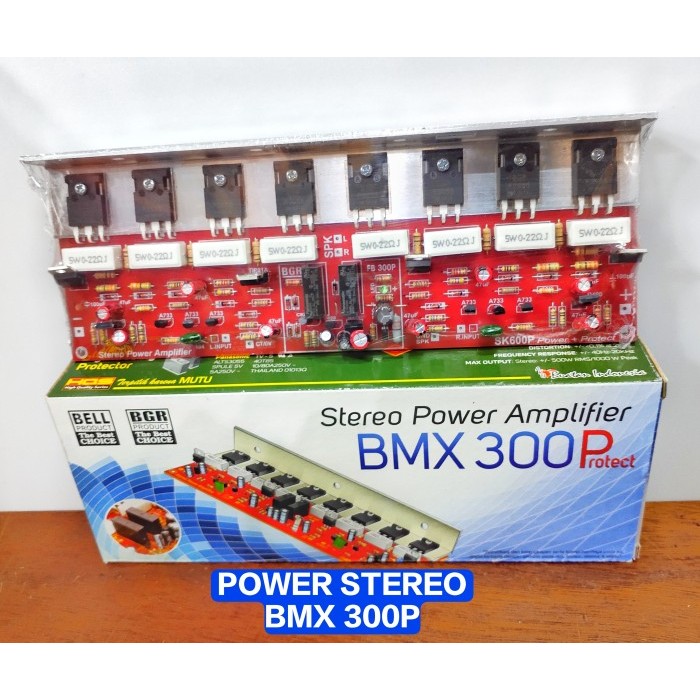 #@#@#@#@] Kit Power Stereo BMX 300P BMX300P BMX300 P + Protector BELL BGR Ori