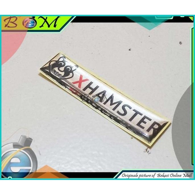 

Sticker stiker Logo timbul X Hamster XHamster P0rn 140BZ4 suku cadang
