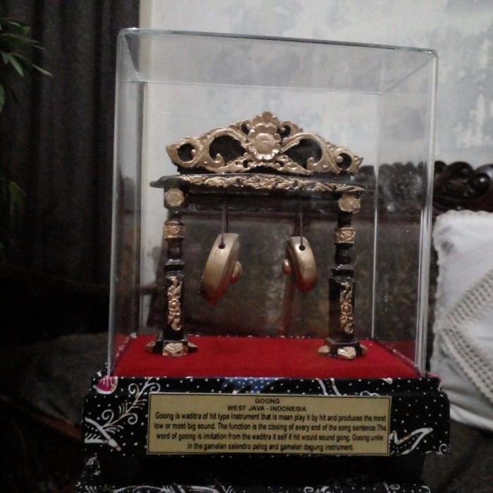SPECIAL Miniatur souvenir Alat Musik Gong