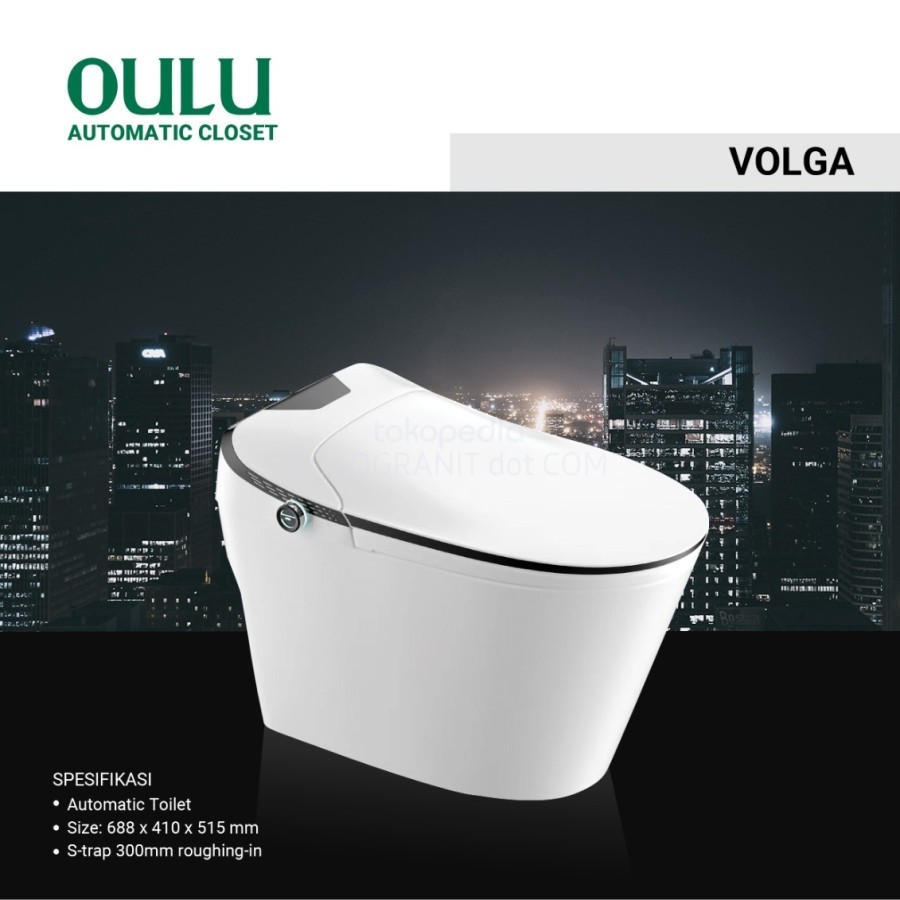 SANDIMAS OULU KLOSET CLOSET DUDUK OTOMATIS VOLGA [FREE ONGKIR]