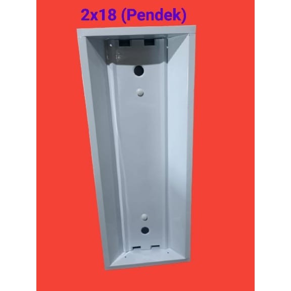 ------] Kap Lampu TL TKI Double (Untuk 2 Lampu)