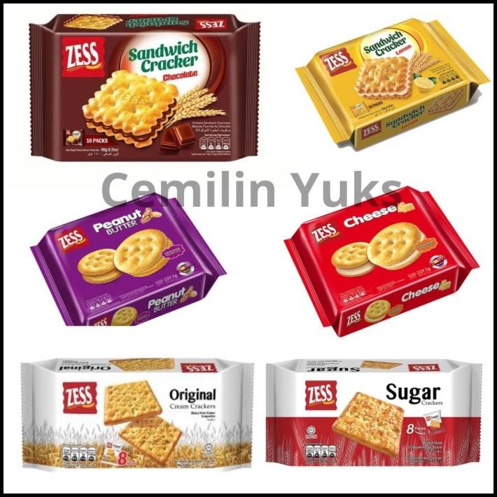 

Zess Original Cream Cracker Zess Cracker Sandwich Oriental Biscuit