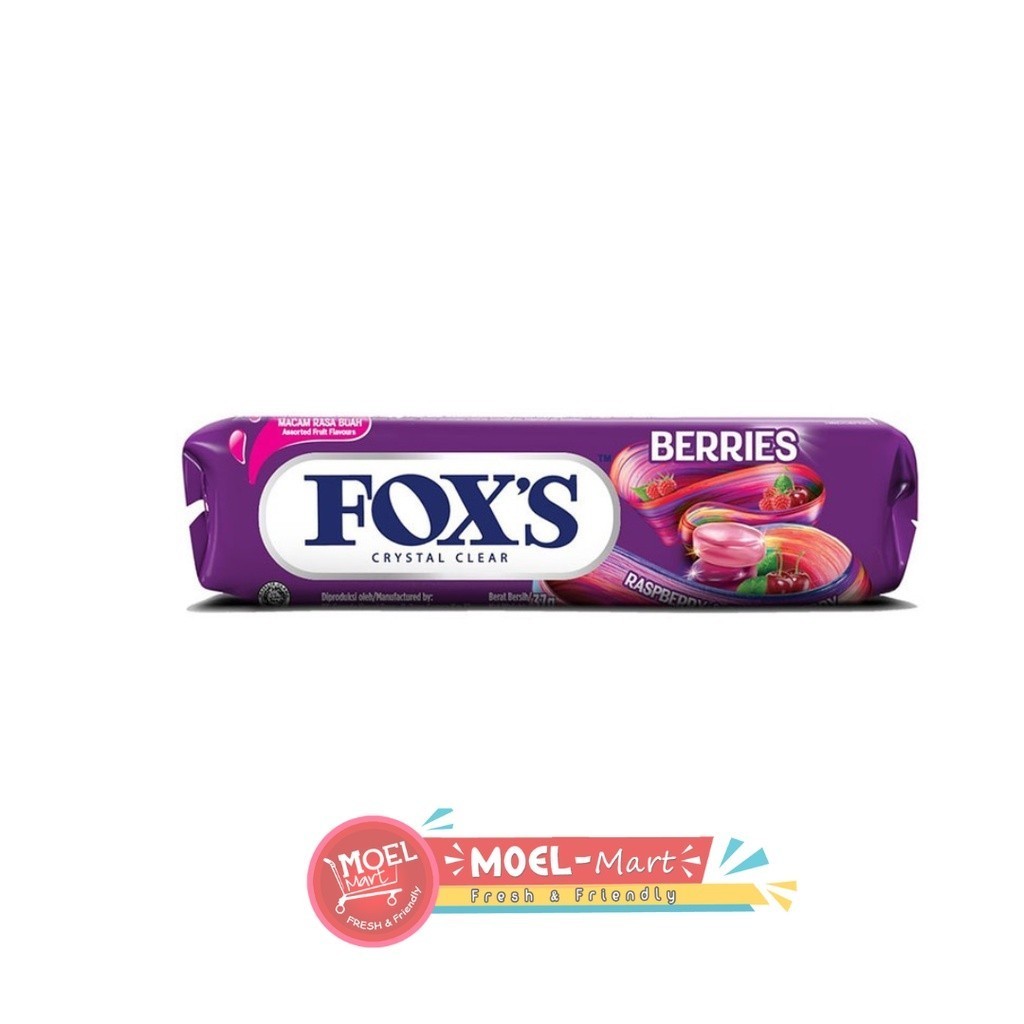 

FOX'S Crystal Clear Berries Stick 37gr