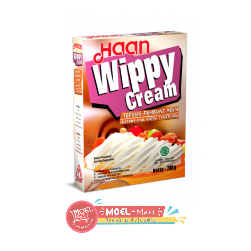 

HAAN WIPPY CREAM 200GR BOX