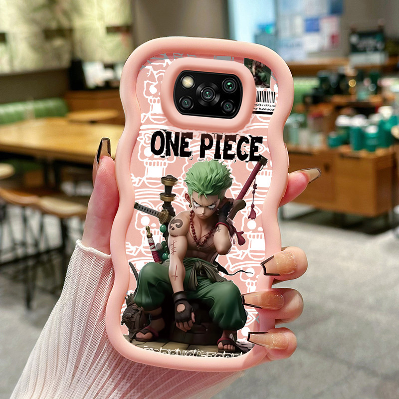 Casing Hp Untuk Xiaomi POCO X3 POCO X3 NFC POCO X3 Pro Case Casing One Piece Luffy HP Kesing Softcas