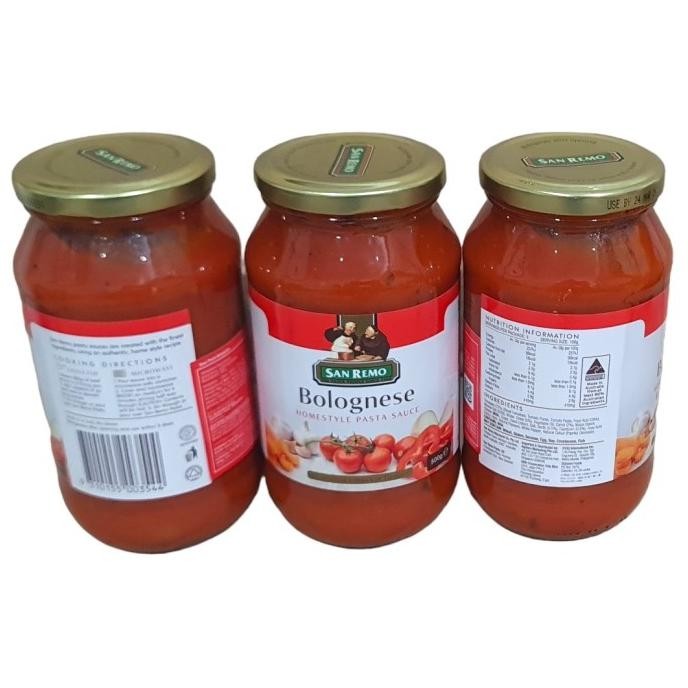 

San Remo Saus Saos Pasta Sauce Bolognese 500Gr JM23