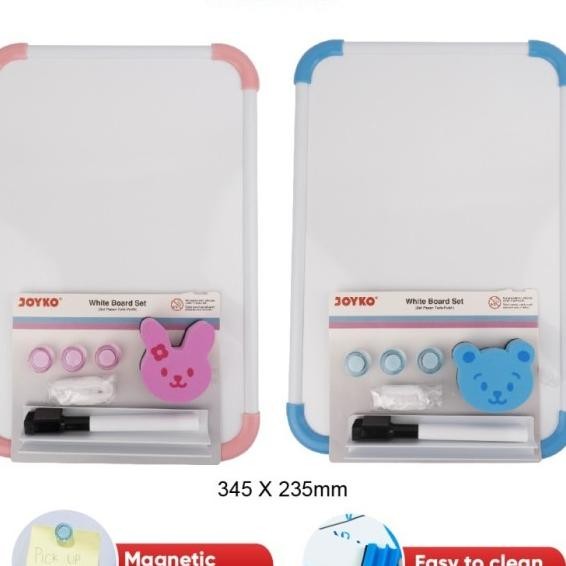 

Papan Tulis Putih Whiteboard Joyko Wbs-160Co Bonus Spidol & Ghapus