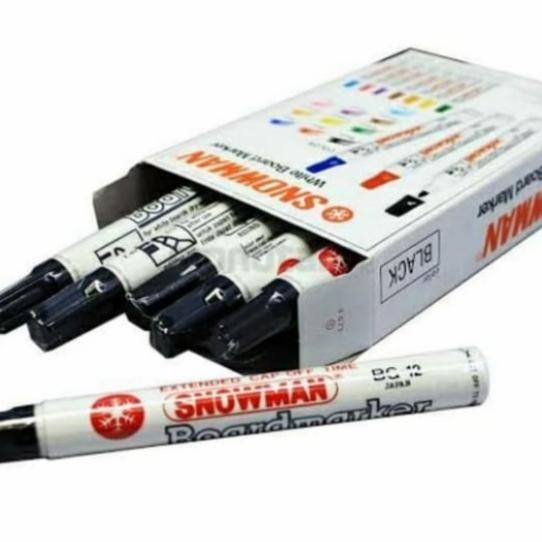 

Spidol Snowman White Board 1 Dus Isi 12