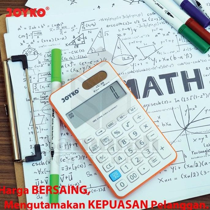 

ad-3 Kalkulator Joyko CC 38 / Mesin Hitung CC-38 / Calculator 12 Digit Termurah