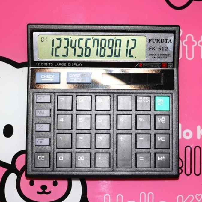 

GC27 Kalkulator FK - 512 / Calculator 12 Digit Kalkulator Viral