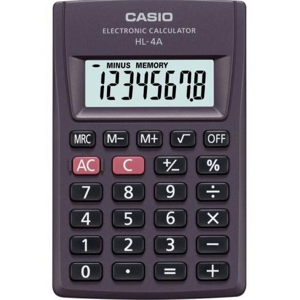

gjk-25 CASIO HL-4A - Kalkulator Saku Sale
