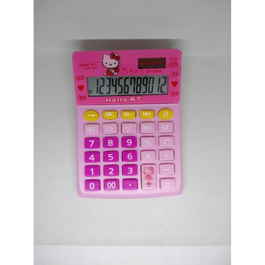 

AZQ-16 Kalkulator Karakter Calculator Character Motif Kartun Hemat