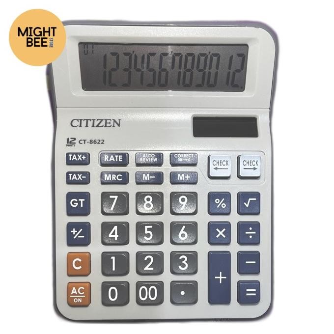 

To94 Kalkulator Citizen CT 8622 - Kalkulator Dagang / Kantor - 12 Digit Terlaris