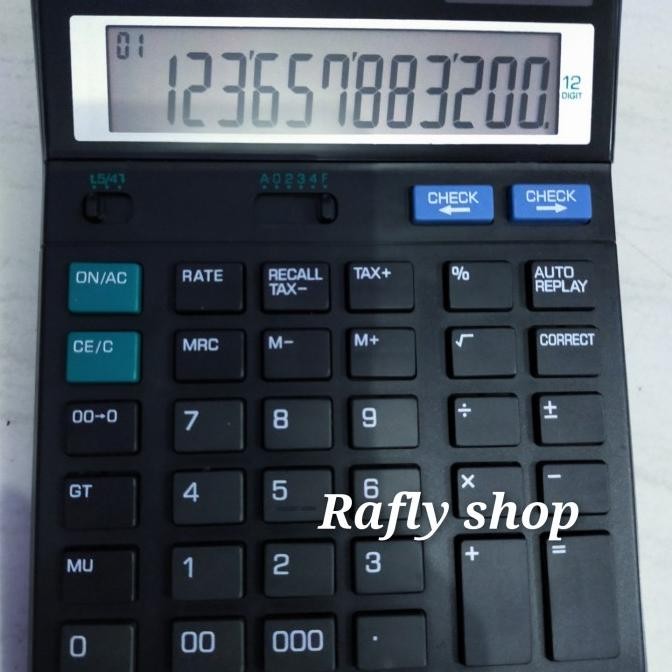 

d-54 kalkulator citizen ct 666n 12 digit Viral