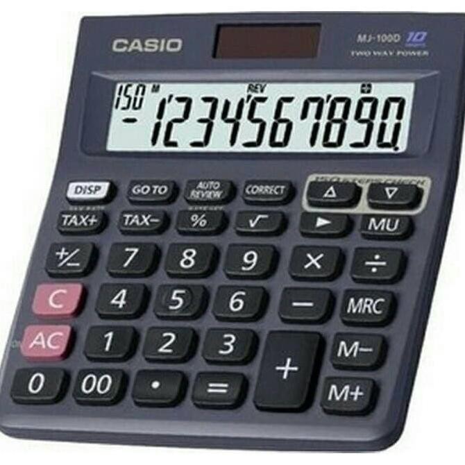 

df-7 JUAL KALKULATOR CALCULATOR CALKULATOR KALCULATOR CASIO MJ 100D MJ-100D Termurah