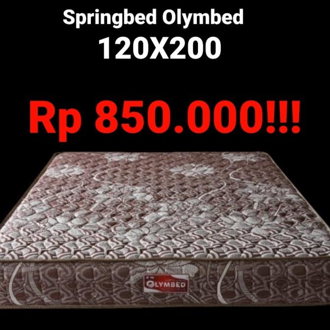 &<&<&<&] TERMURAH Springbed Olymbed 120x200 Asli