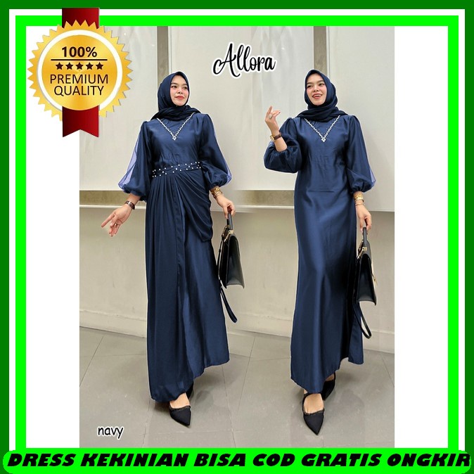 Dress Muslimah Mewah Cantik Dan Kekinian Remaja Terbaru 2023 Atasan Kondangan Wanita Kekinian Semi B