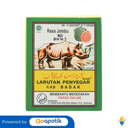 CAP BADAK LARUTAN PENYEGAR RASA JAMBU 7 GRAM SACHET