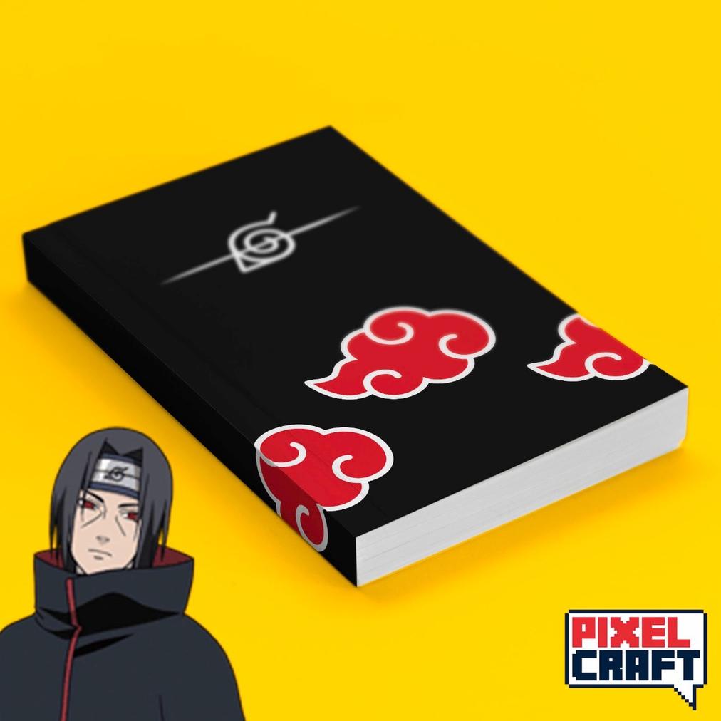 

Limited Pocket Note Anime Naruto Softcover A6 Buku Tulis Catatan Agenda Planner Motif Uchiha Itachi Nyp