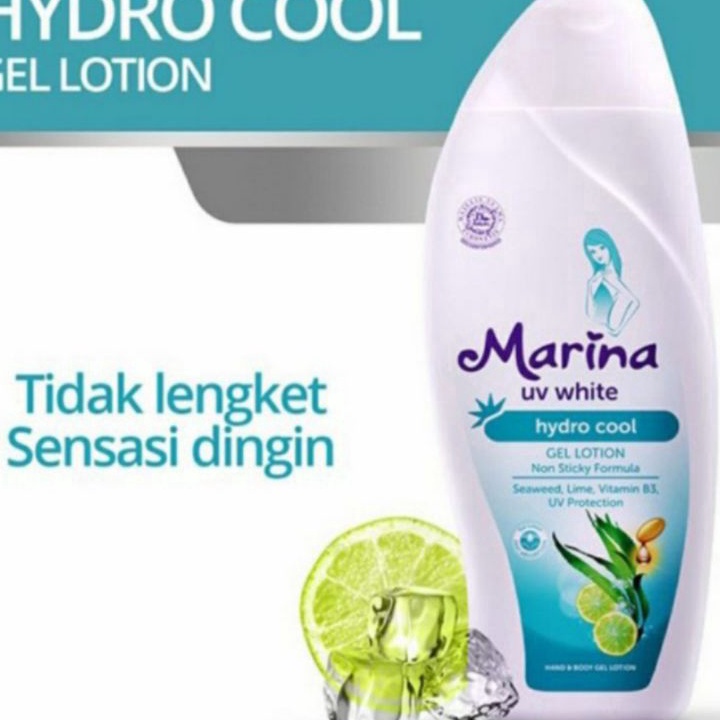 ➙➼✦❃ Marina Uv White Hydro Cool Gel 185 ML body lotion Terlaku.