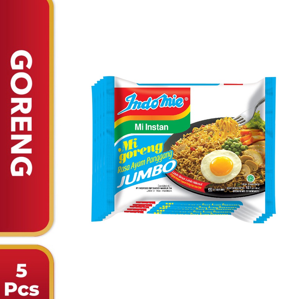

Seller 5 Pcs - Indomie Goreng Ayam Panggang Jumbo