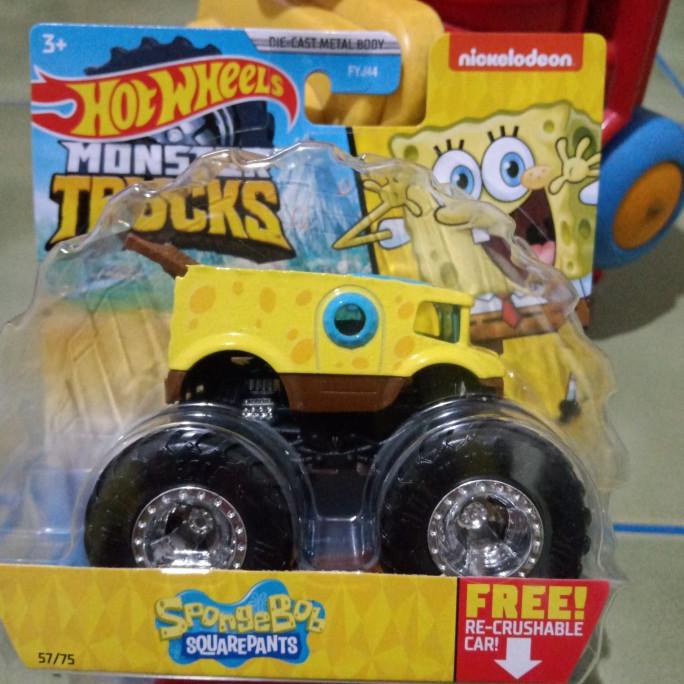 Sale Sale Hotwheels Hot Wheels Monster Trucks Truck Spongebob Square Pants Termurah Termurah