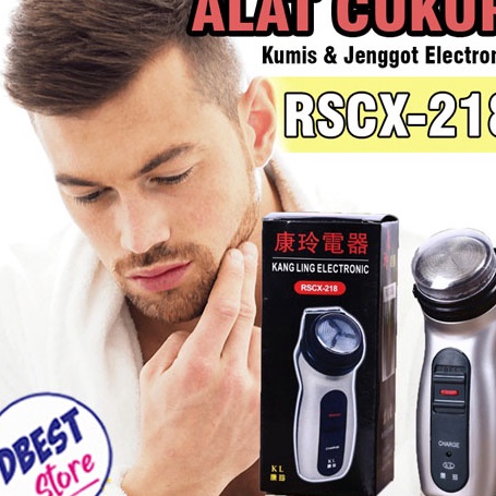 Murah PROMO MURAH [BISA COD] Alat Cukur Kumis Jenggot - Shaver KANG LING Electronic RSCX-218 Travel
