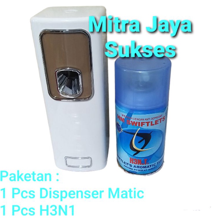 ➱➴≛❉ Paket Parfum Walet H3N1+Dispenser Manual Kecil Semprot Otomatis Ready Stock