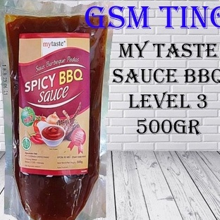 

➥☈✥ Sauce Barbeque Spicy level 3 My Taste 500gr Diskon Promo