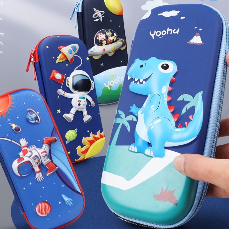 

wdlt -34 [ 3D ] Kotak Pensil Anak Sekolah TK / SD Bahan EVA Anti Air 128