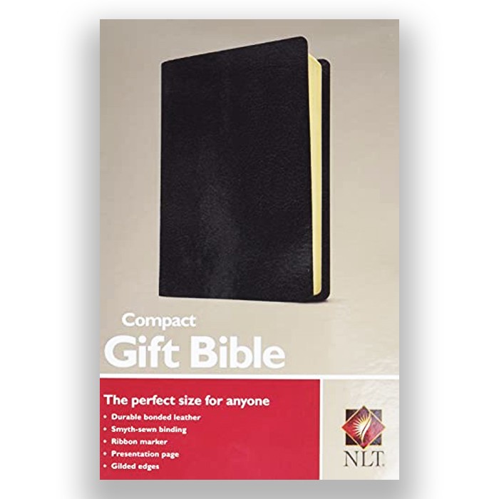 NLT COMPACT GIFT BIBLE BONDED LEATHER