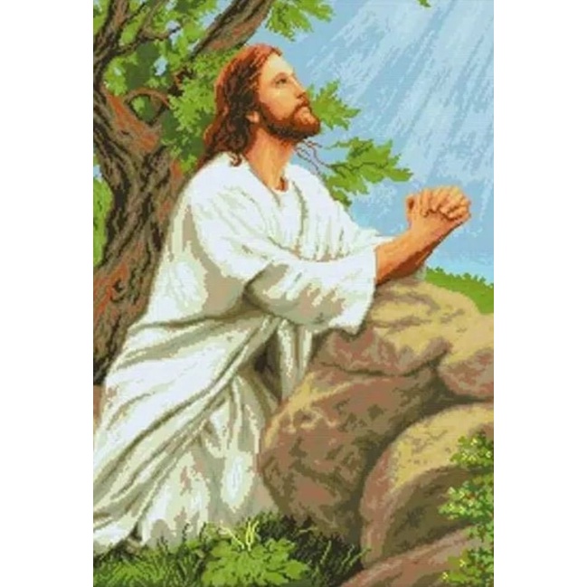 DIAMOND PAINTING KRISTIANI TUHAN YESUS JESUS FULL DIAMOND MANIK