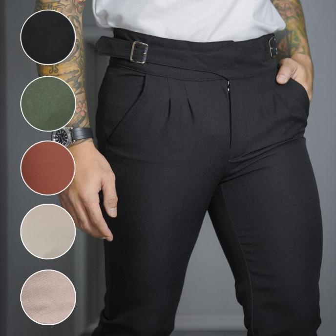 Mubeng Gurkha Pants Fit Ankle