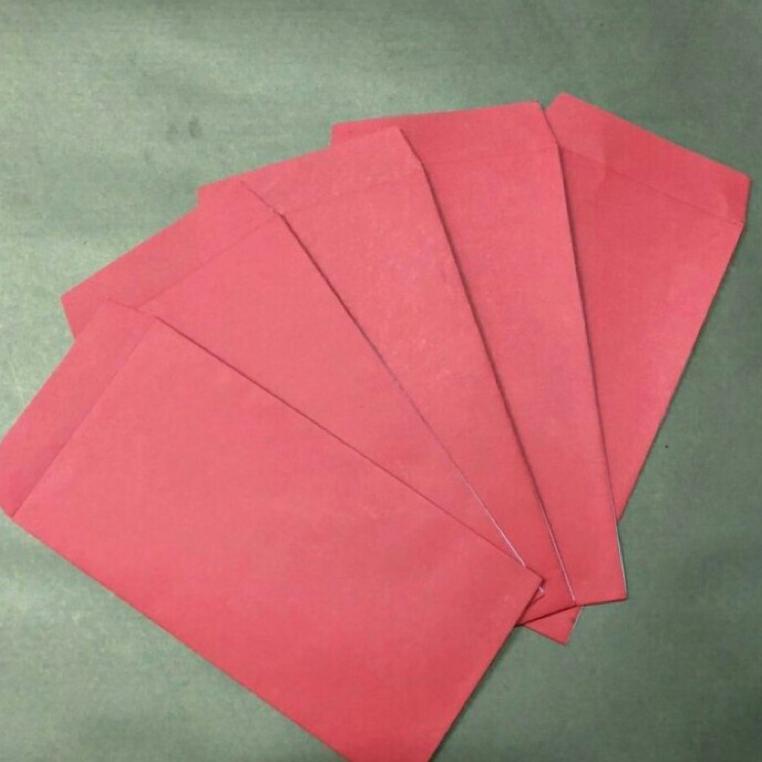 

Murah Amplop Merah Polos Isi 10 / Angpao Merah Polos Isi 10 Nyp